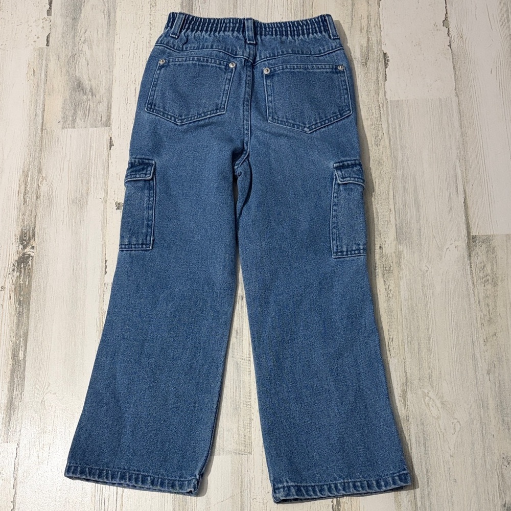 Vintage Kids Jeans with Winnie The Pooh and Floral Design - Picture 5 of 11
